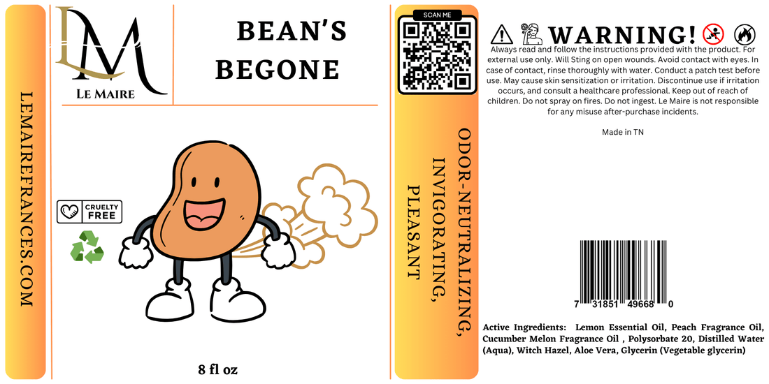 Discover the Power of Bean’s Begone Spray: A Refreshing Solution to Banish Odors in Style - Le Maire