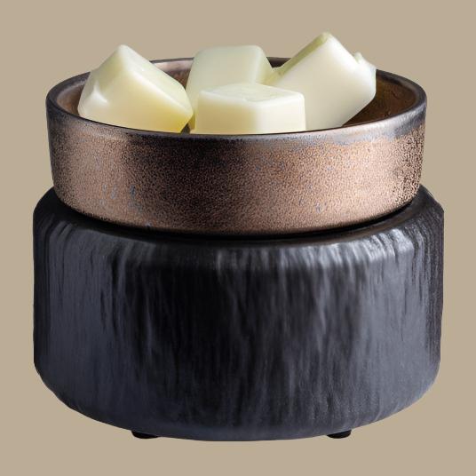 2 - in - 1 Fragrance Warmer Primitive BlackWax WarmersLe Maire