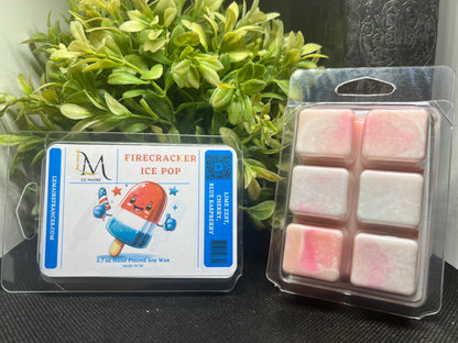 Firecracker Ice Pop Soy Wax Melt