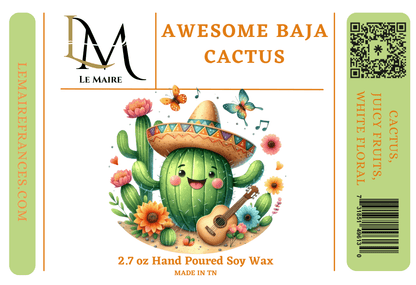 Awesome Baja Cactus Soy Wax MeltWax MeltLe Maire