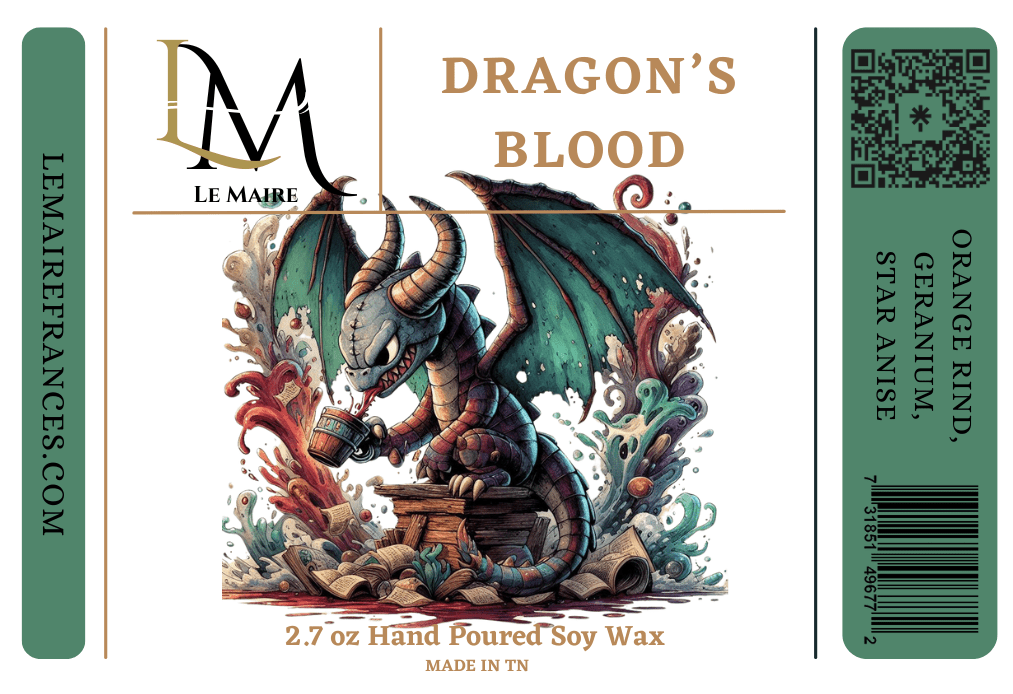 Dragon's Blood Soy Wax MeltWax MeltLe Maire