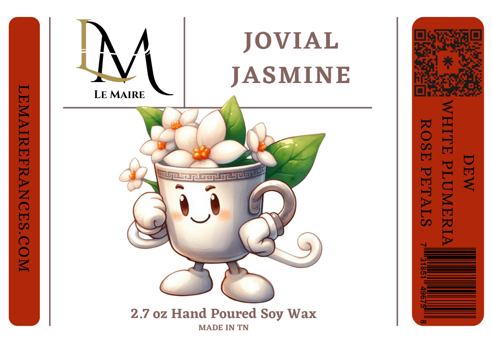 Jovial Jasmine Soy Wax MeltLe Maire