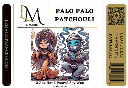 Palo Palo Patchouli Soy Wax MeltWax MeltLe Maire