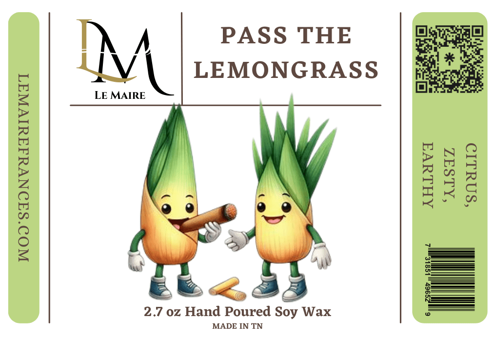 Pass the Lemongrass Soy Wax MeltWax MeltLe Maire