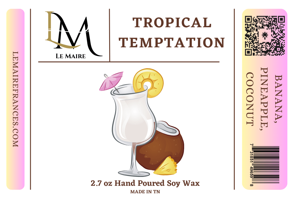 Tropical Temptation Soy Wax MeltWax MeltLe Maire