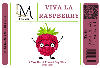 Viva La Raspberry Soy Wax MeltWax MeltLe Maire